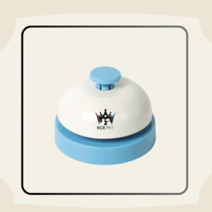 Steel Dog & Cat Training Bell (Blue)