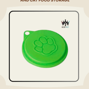 Airtight Can Lids for Dog & Cat Food – Universal Fit, PP Material (Green)